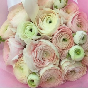 Зефирные ранункулюсы к 8 марта! - Доставка цветов в Екатеринбурге