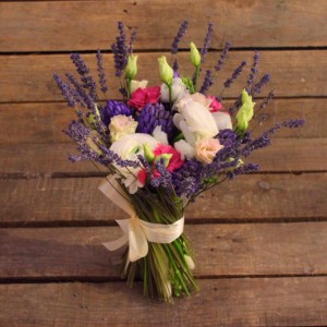 Лавандовое настроение в 1-ой цветочной точке - Доставка цветов в Екатеринбурге